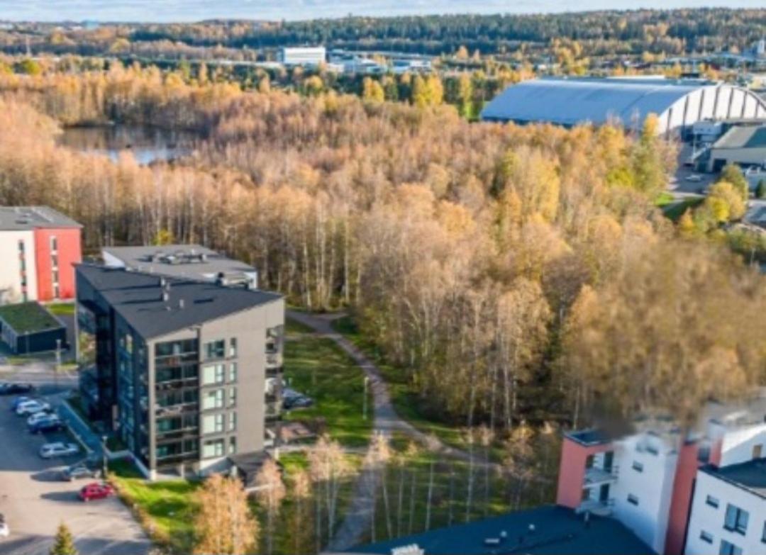 Modern Apartment Near Tampereen Messukeskus, With Own Private And Free Parking מראה חיצוני תמונה